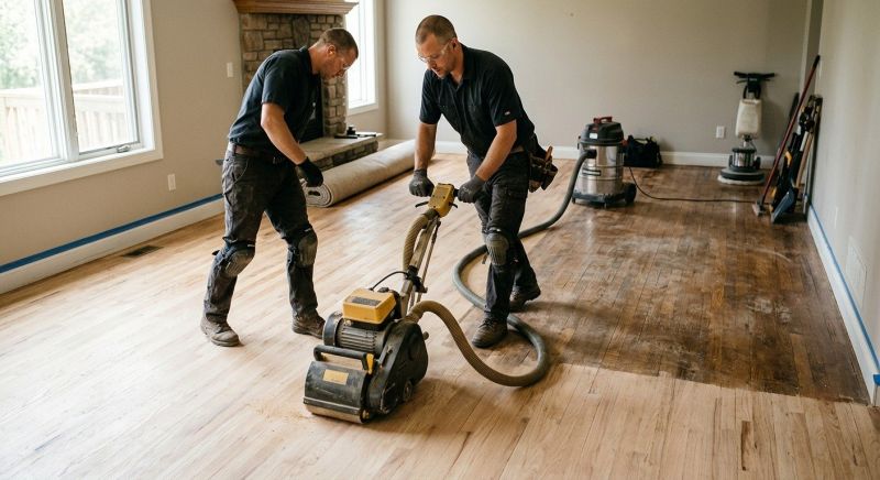 Ash Floor Refinishing in Kansas City, KS