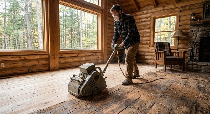 Ash Floor Refinishing in Alpharetta, GA