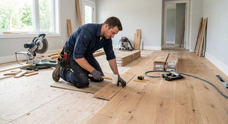 Hardwood Floor Installation in San Antonio, TX