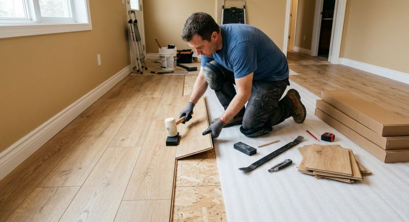 Laminate Floor Remodeling in Sacramento, CA