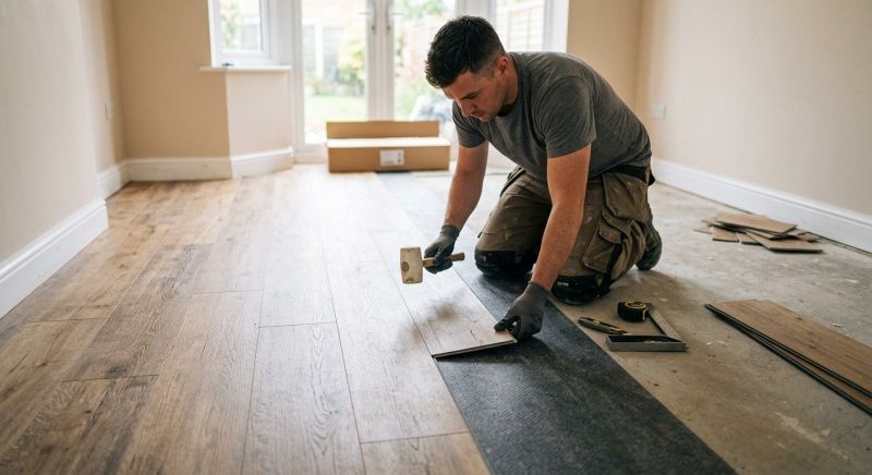 Linoleum Flooring Replacement in Frisco, TX
