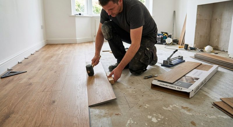 Luxury Vinyl Tile Installation in Fort Worth, TX