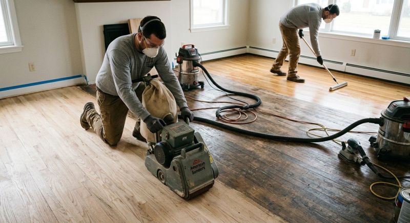 Oak Floor Refinishing in Alpharetta, GA
