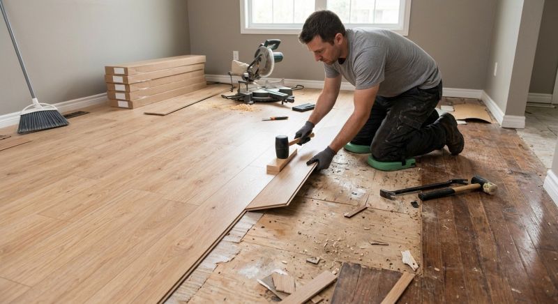 Plank Laminate Installation in Arvada, CO