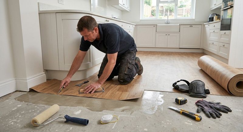 Sheet Linoleum Installation in Longmont, CO