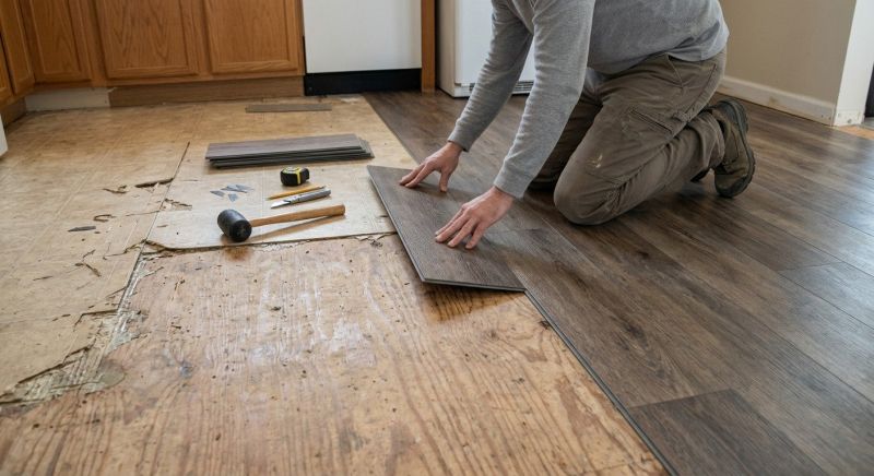 Vinyl Tile Installation in Manassas, VA